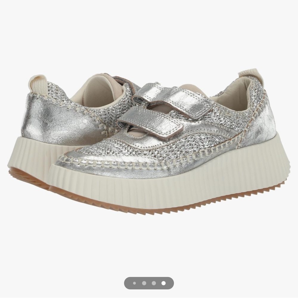 Dolce Vita Demo Sneaker Metallic Silver